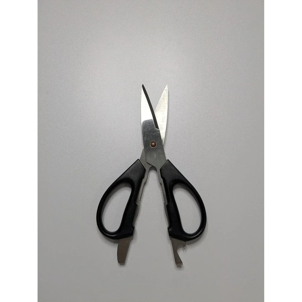 Kitchen Shears Tradesman OS Black Multi-Tool Stainless Steel Cutting Tools